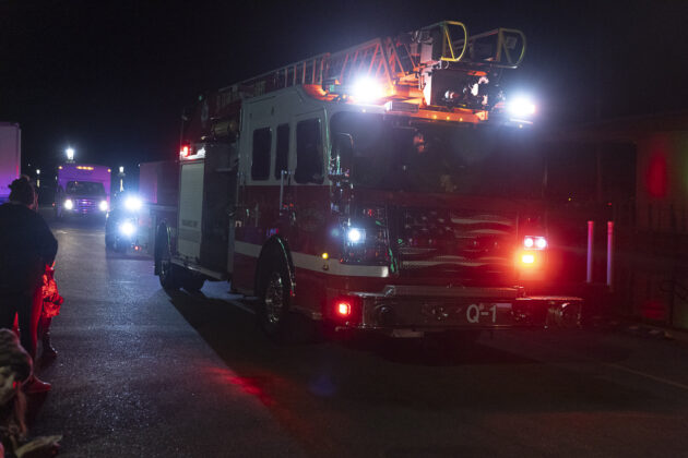 St. Clair Shores Fire Truck at the Santa Parade
