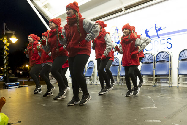 Dancers from the Casali School of Dance.